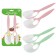 Spoon with a fork for salads "Duo", 26x6.5 cm, mix
