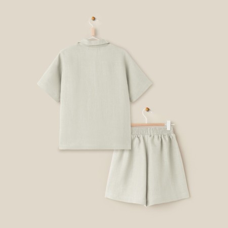 Female suit (shirt and shorts) SL Home p. M, light green-9