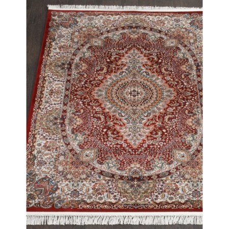 Rectangular carpet Merinos shahreza, size 80x133 cm, color Red