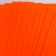 Tight felt "red orange" 1 mm (set of 10 sheets) A4 format format
