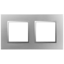 Frame for sockets and switches ERA ELEGANCE 14-5012-03 Classic, 2 posts, aluminum