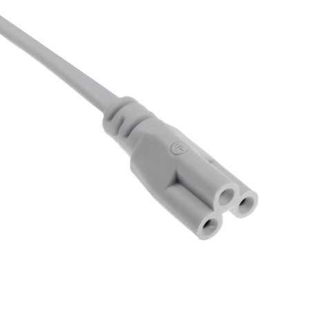 Wire for connecting lamps for plants ULI-P Uniel, 80 cm, 3 contacts, white-1
