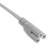 Wire for connecting lamps for plants ULI-P Uniel, 80 cm, 3 contacts, white