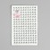 Rhound rhinestones, d = 6 mm, 160 pcs on the sheet on the sheet, the color is silver