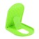 Luazon phone stand, folding, adjustable height, rubber insert, green