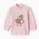 Baby turtleneck, pink color, height 86 cm