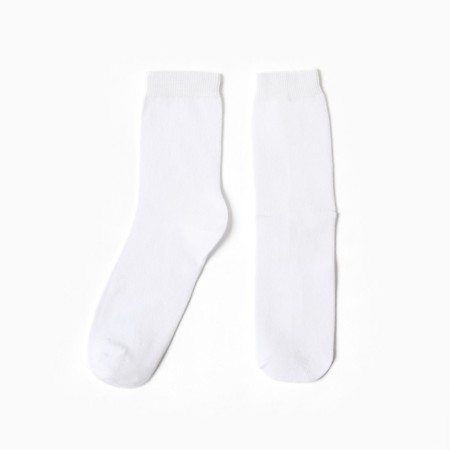 Women's socks, white color, size 23