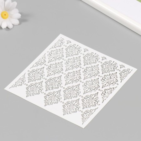 Plastic "pattern" 15x15 cm stencil-1