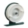 Inertial coil, metal plastic, diameter 5 cm, white-green color, 601