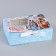 New Year's folding box "Santa Claus and Snow Maiden" 16.5 x 12.5 x 5 cm, New Year
