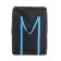 Golf bag, on wheels, 131 x 36 x 42 cm, blue