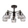 Crystal chandelier with Ambrella Light, Traditional, TR5870, 5HE14, Dark Coffee, Bronze