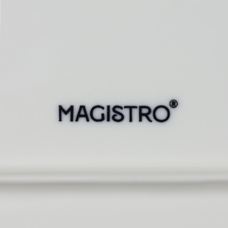 Porcelain Serving dish Magistro "Blanche", D = 32 cm, white color-5