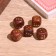 Board game 2V1 (cubes + deck of cards) 11.5x11.5x3.5 cm, tree shisham