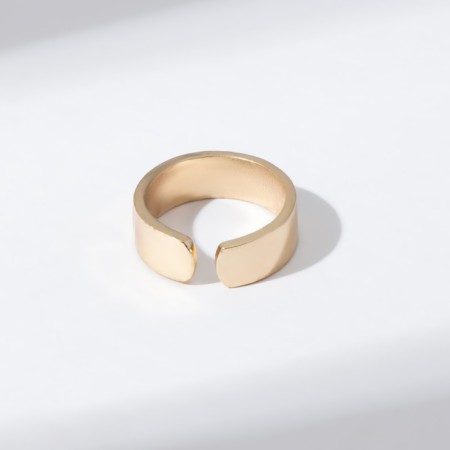 Ring with the inscription kaif, the color is gold, dimensionless-4