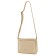 Female bag, artificial leather, beige 24x6x19 cm