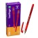 Ballpoint handle Berlingo XGold, red rod, node-bela 0.7 mm