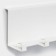 Shelf with hooks "Loft Art", 50 × 10 × 7.5 cm, white color