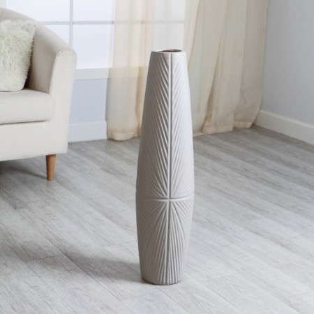VAZA Keramics Floor "Silentyn" pattern, D VV. 8 cm 11x74 cm, gray