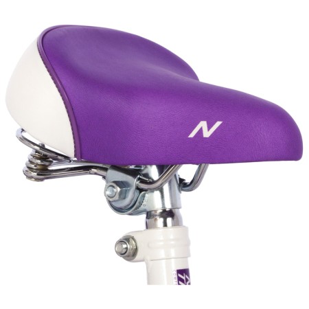 Bicycle 16 "Novatrack butterfly, white/purple color-4