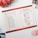 The folder for the certificate of marriage "lace on red", A5