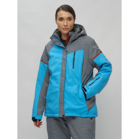 Ski suit female, size 58, blue color-23