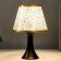 Table lamp 16151/1 E27 40W Black 19x19x29.5 cm Risalux