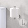 Toilet paper holder, stainless steel