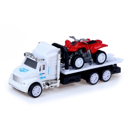 Inertial “tow truck” with ATV, mix-6