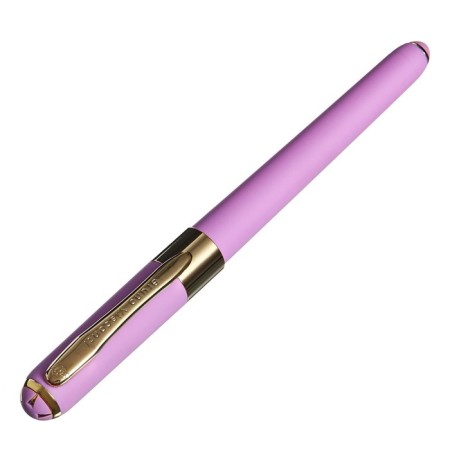 Ballic handle, 0.5 mm, Bruno VisConti Monaco, blue rod, Soft Touch Lilac body-1