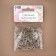 Clothing chain, 0.9 × 10 cm, 10 pcs, silver color