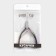 Manicure nippers for cuticle, curved blade, double spring, 10.5 cm, blade length - 5 mm, chameleon color