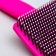 Pudder is soft plastic with rounded teeth, medium, 9 x 15.5 cm, pink