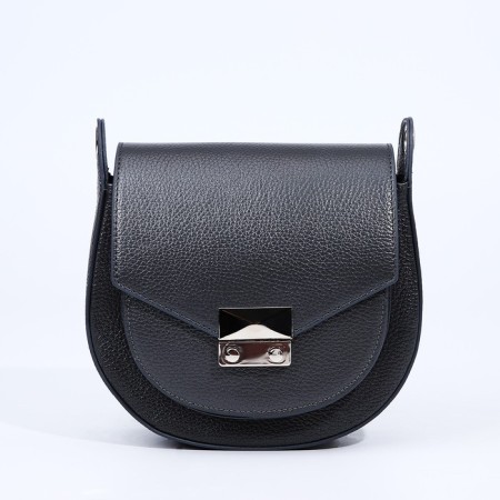 Women's bag on the fastener "Medvedkovo", the color is gray