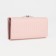 Women's wallet on magnets, pink color