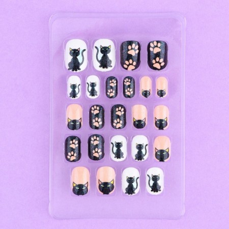 Black Kittech Children's Faluses, 24 pcs-2