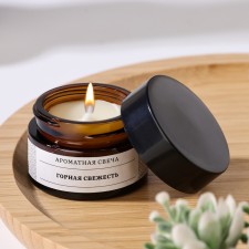 Aromatic candle in the Bank 