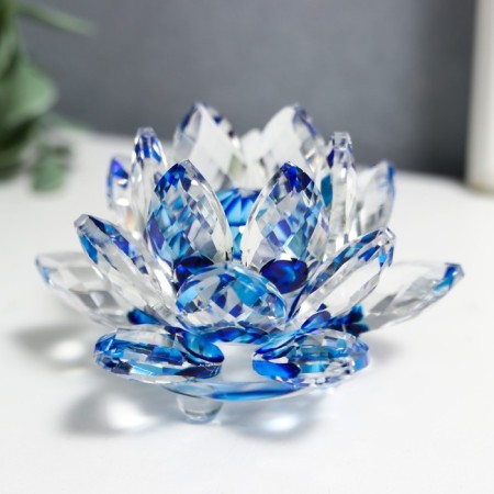 Souvenir Glass "Three -haired" Topaz d = 8 cm-1