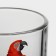 Glass Glass "Tropical Birds", 200 ml, MIX drawing