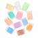 Light plasticine “Lepy is easy”, a set of 12 pcs., Delicate colors, with mint extract