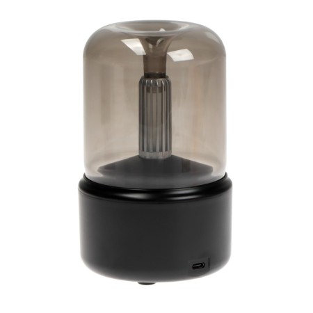 Aromadiffusor HM-9 with candlestick, ultrasonic, 120 ml, from USB to computer, backlight, black-6