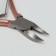 Pedicure nippers, 2 springs, 10.5 cm, blade length - 15 mm, silver/pink -golden color