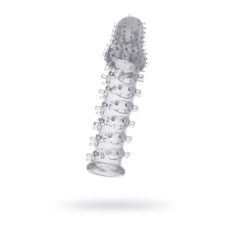 Penis for a penis with Toyfa, TPE, transparent, 13.5 cm