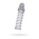 Penis for a penis with Toyfa, TPE, transparent, 13.5 cm