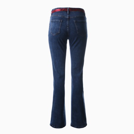 Women's jeans, blue color, size 27 (42/44)-3