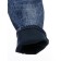 Jeans insulated with fleece for a boy, height 110 cm