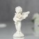Polystone souvenir "Angel with a bouquet of roses" mix 7.2x4.5x2.8 cm
