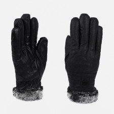 Gloves male, dimensionless, with insulation, black color