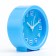 Clock - desktop an alarm clock, discrete move, 10 x 10 cm, aa