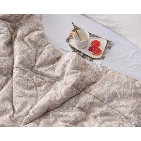 Blanket "Babylon", size 160x220 cm, beige color-3
